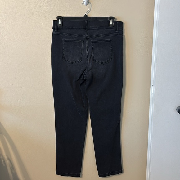 Spanx Denim Straight Leg Pull On Stretch Jeans - Picture 4 of 8